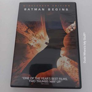 BATMAN BEGINS - WIDESCREEN EDITION - 2005 DVD